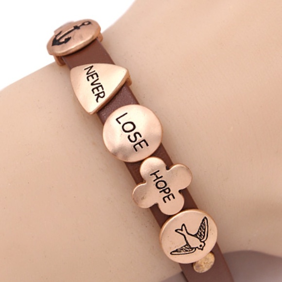 Jewelry - -NEVER LOSE HOPE- MAGNETIC BRACELET